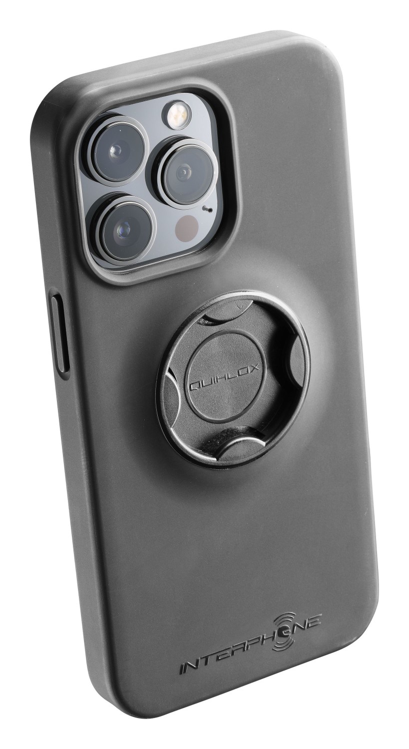 Ochranný kryt Interphone QUIKLOX pre Apple iPhone 14 Pro, čierne