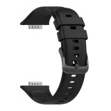 Silikonový řemínek FIXED Silicone Strap pro Huawei Watch FIT2, černý