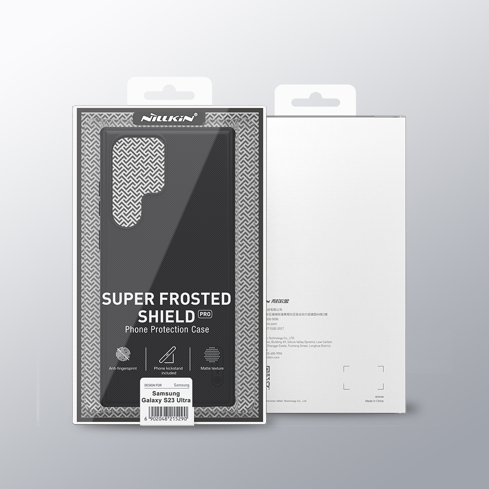 Nillkin Super Frosted PRO Zadní Kryt pro Samsung Galaxy S23 Ultra Black