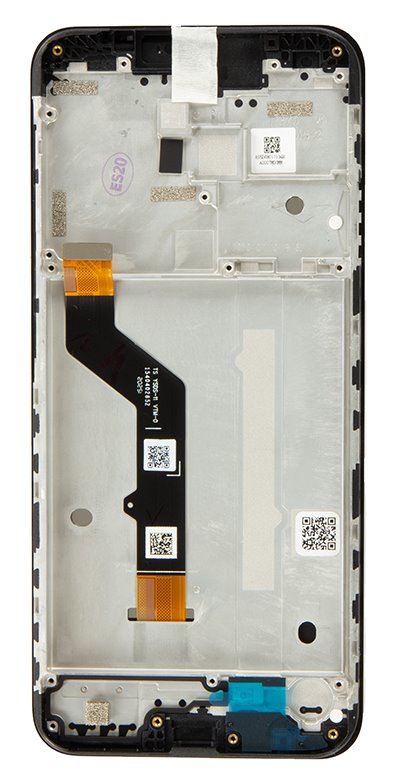 LCD + dotyk + přední kryt pro Motorola G9 Play, black ( Service Pack )
