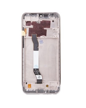 LCD + dotyk + predný kryt pre Xiaomi Redmi Note 8T, white No Logo