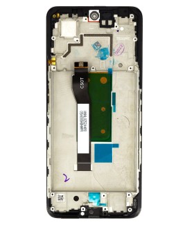 LCD + dotyk + predný kryt pre Poco X4 GT 5G, black (Service Pack)