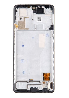 LCD + dotyk + predný kryt pre Xiaomi Redmi Note 10 Pro, black