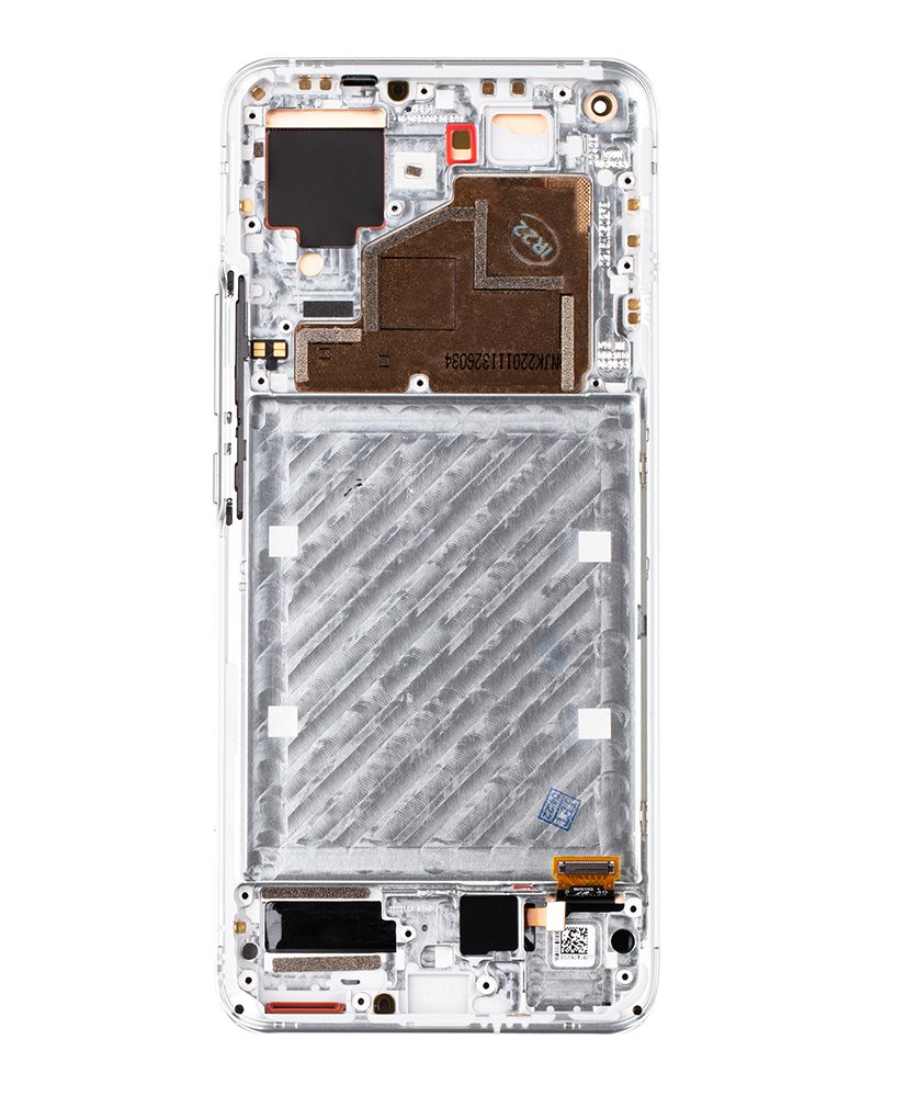 LCD + dotyk + predný kryt pre Xiaomi Mi 11, white