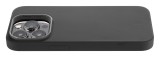 Silikónový kryt Cellularline Sensation s podporou MagSafe pre Apple iPhone 14 Pro Max, čierna