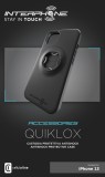 Ochranný kryt Interphone QUIKLOX pre Apple iPhone 13 Pro, čierna