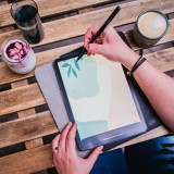 Ochranné tvrdené sklo FIXED PaperGlass Screen Protector pre Apple iPad 10,9" (2022), číra