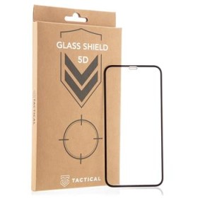 Ochranné sklo Tactical Glass Shield 5D pre Samsung Galaxy S23, čierna