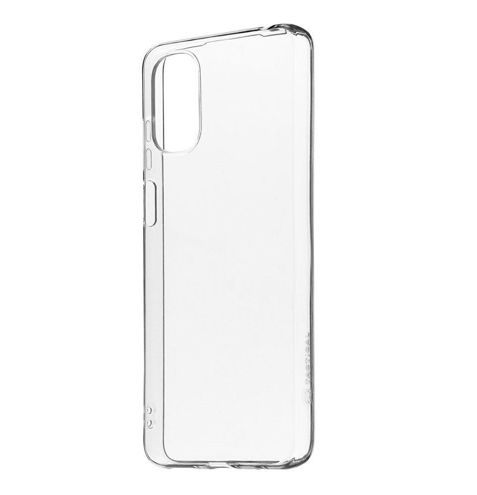 Zadný kryt Tactical TPU pre Motorola Moto G53, transparentný