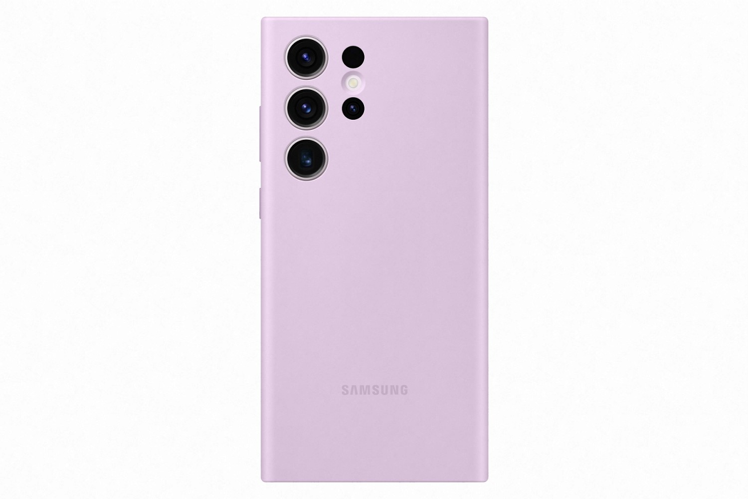 Silikónový zadný kryt Samsung pre Samsung Galaxy S23 Ultra, fialová