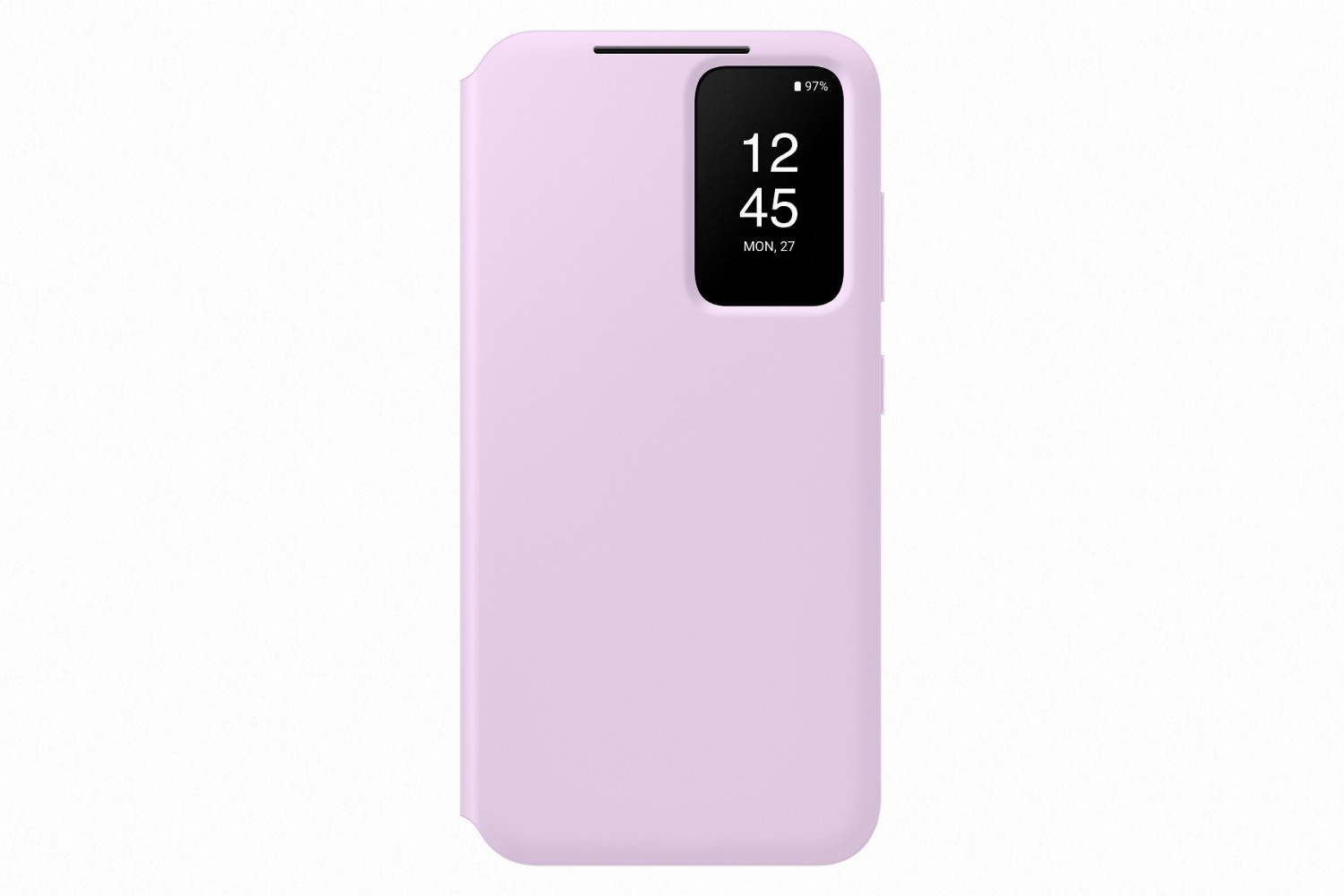 Originálne flipové púzdro Samsung Smart View pre Samsung Galaxy S23+, lilac