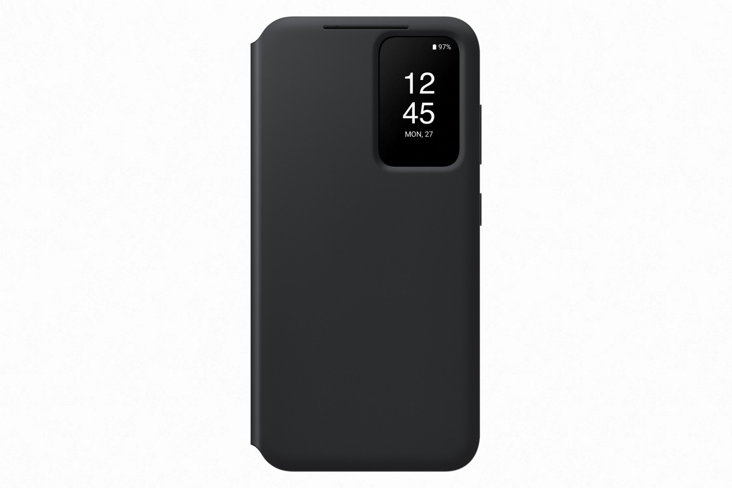 Originálne flipové púzdro Samsung Smart View pre Samsung Galaxy S23+, black