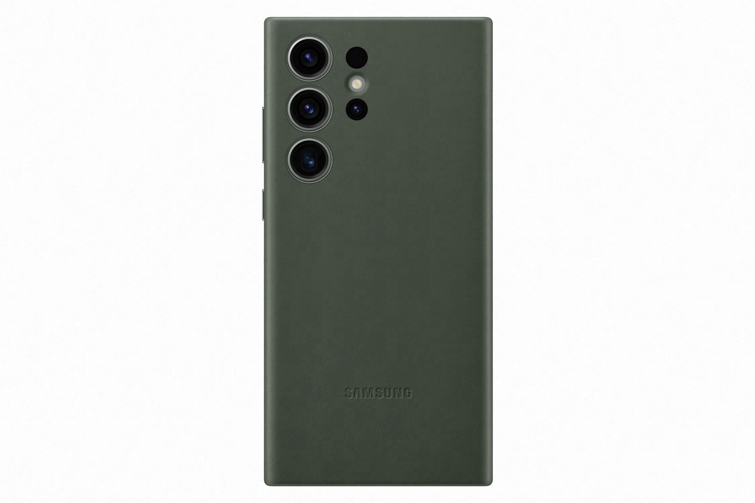 Ochranný kryt Samsung Leather Cover pre Samsung Galaxy S23 Ultra, zelená