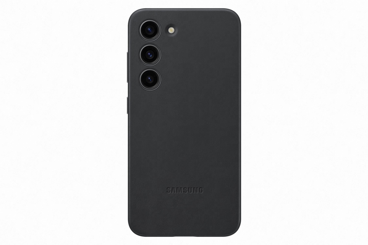 Ochranný kryt Samsung Leather Cover pre Samsung Galaxy S23+, čierna