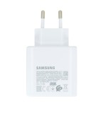Cestovná nabíjačka Samsung EP-TA845EWE Quickcharge USB-C 45W, biela (OOB Bulk)