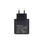 Cestovná nabíjačka Samsung EP-TA845EBE Quickcharge USB-C 45W, čierna (OOB Bulk)