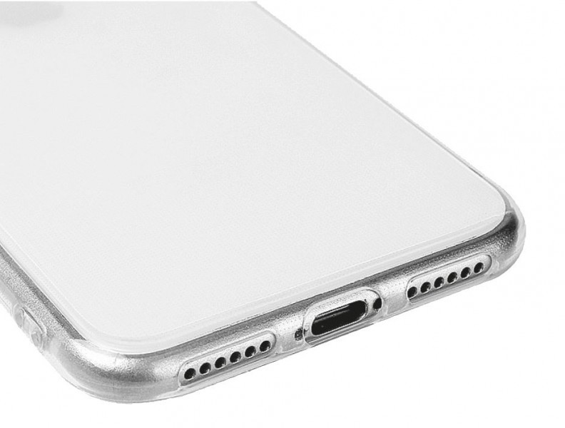 Silikonové pouzdro TRANSPARENT ALIGATOR pro Apple iPhone 14 Plus