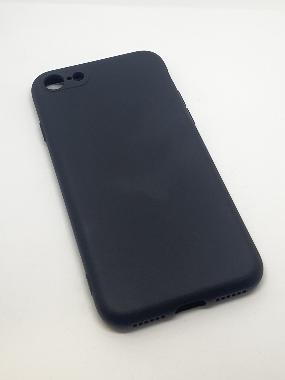 Zadní silikonový kryt YCADEN pro Apple iPhone 8, černá