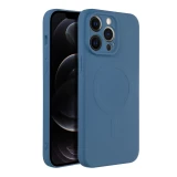 Ochranný silikonový kryt Mag Cover pro Apple iPhone 14, modrá
