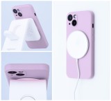 Ochranný silikónový kryt Mag Cover pre Apple iPhone 14 Pro Max, starožitná biela
