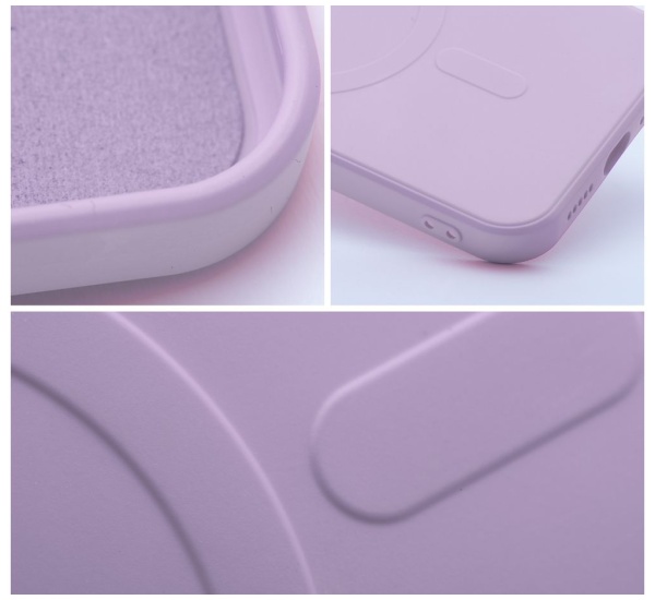 Ochranný silikónový kryt Mag Cover pre Apple iPhone 14 Pro Max, starožitná biela