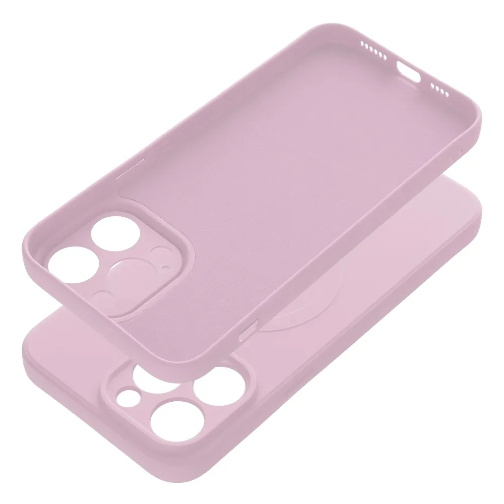 Ochranný silikonový kryt Mag Cover pro Apple iPhone 14 Pro Max, růžová