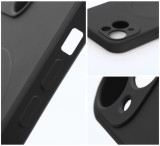 Ochranný silikónový kryt Mag Cover pre Apple iPhone 14 Plus, čierna