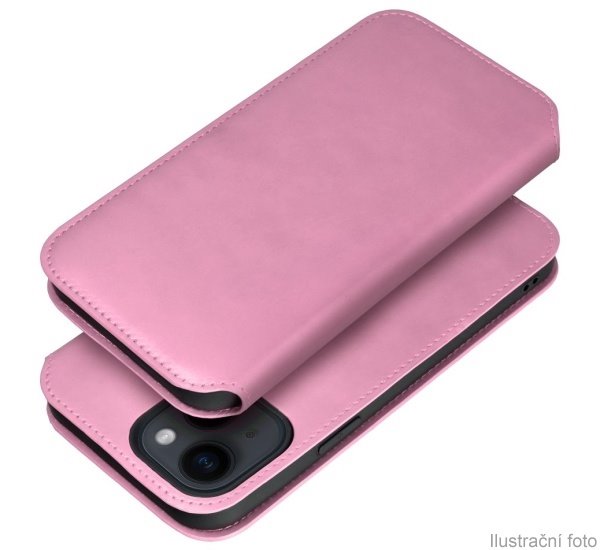 Flipové puzdro Dual Pocket pre Xiaomi Redmi Note 11 / Note 11S, ružová