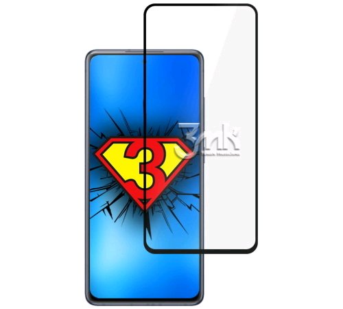 Tvrdené sklo 3mk HardGlass Max Lite pre Samsung Galaxy S23 Ultra čierna
