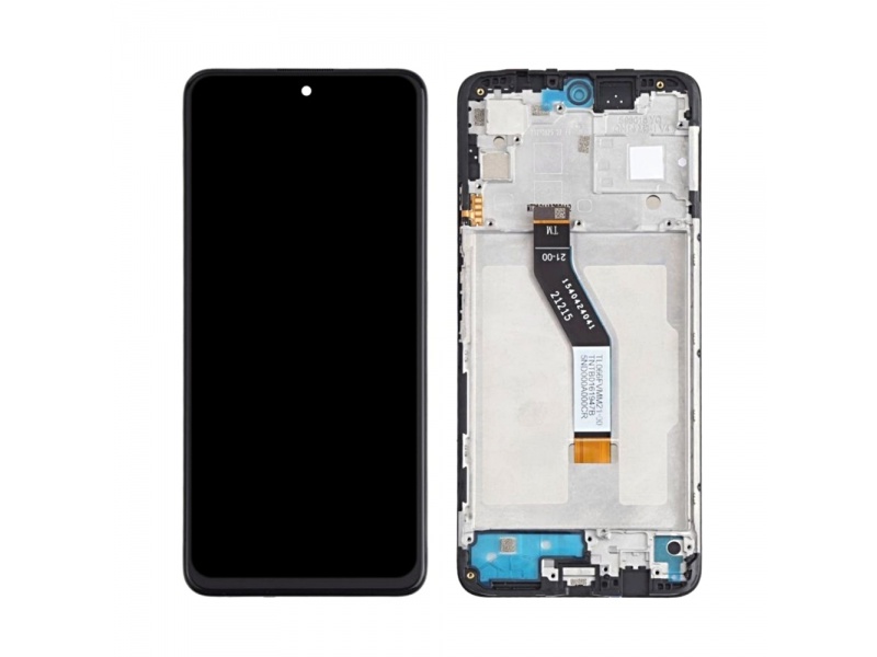 LCD + dotyk + rámček pre Xiaomi Poco M4 Pro 5G, black (Service Pack)