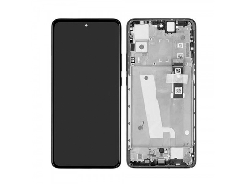 LCD + Touch + Frame for Motorola Edge 30 XT2203 Grey (Service Pack)