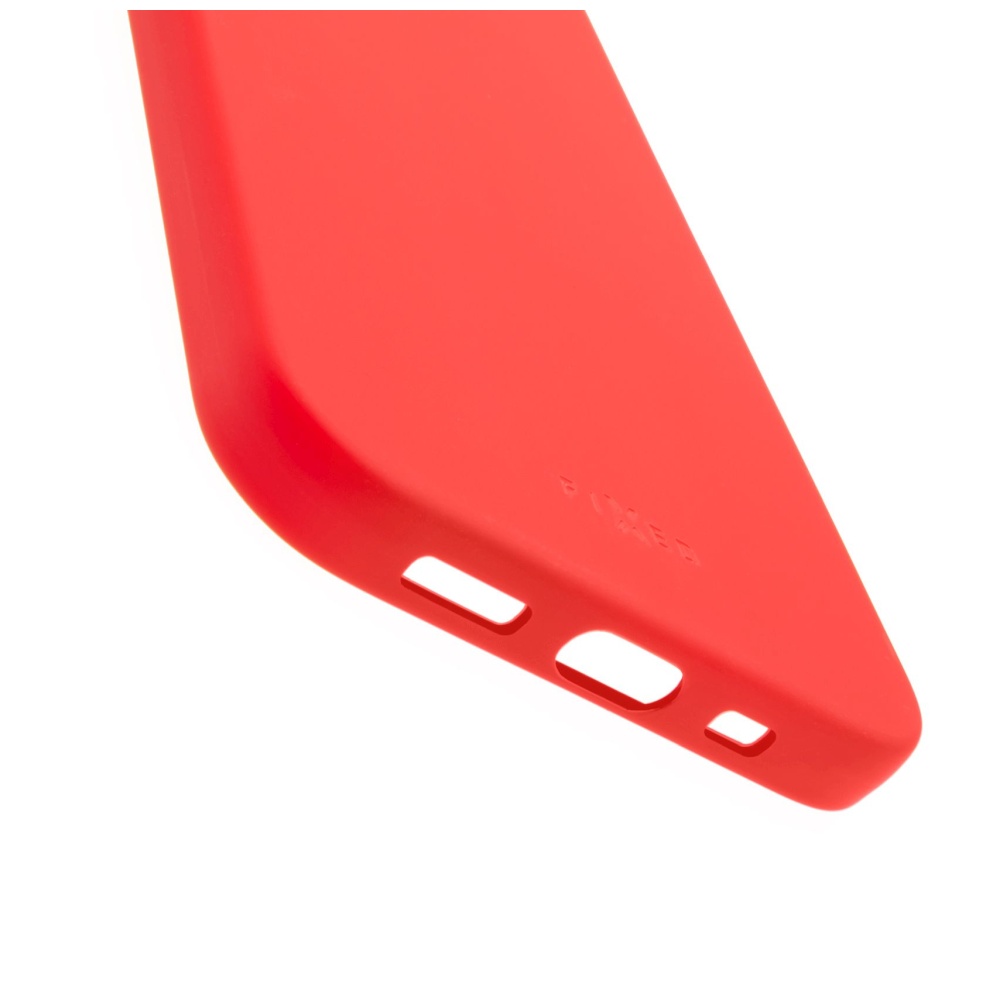 Zadní pogumovaný kryt FIXED Story pro Xiaomi Redmi Note 12 Pro, červený