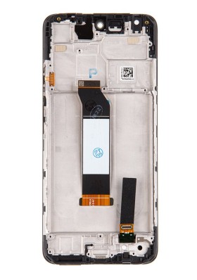 LCD + dotyk + predný kryt pre Xiaomi Redmi Note 10 5G, black