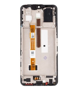 LCD + dotyk + predný kryt pre Vivo Y72 5G, black