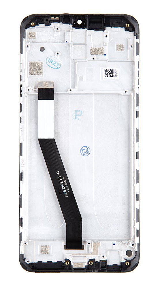 LCD + dotyk + predný kryt pre Xiaomi Redmi 9, black