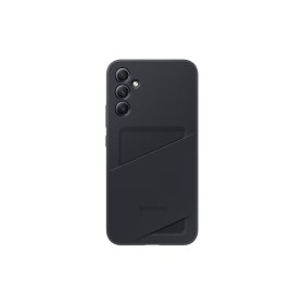 Zadný kryt s vreckom na kartu pre Samsung Galaxy A34, čierna