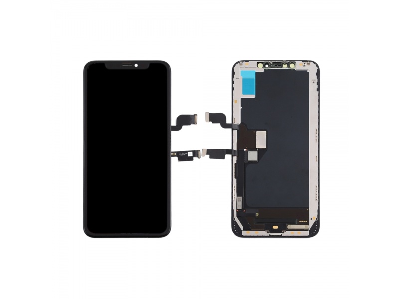 LCD + dotyková doska pre Apple iPhone XS Max, čierna (Service Pack)