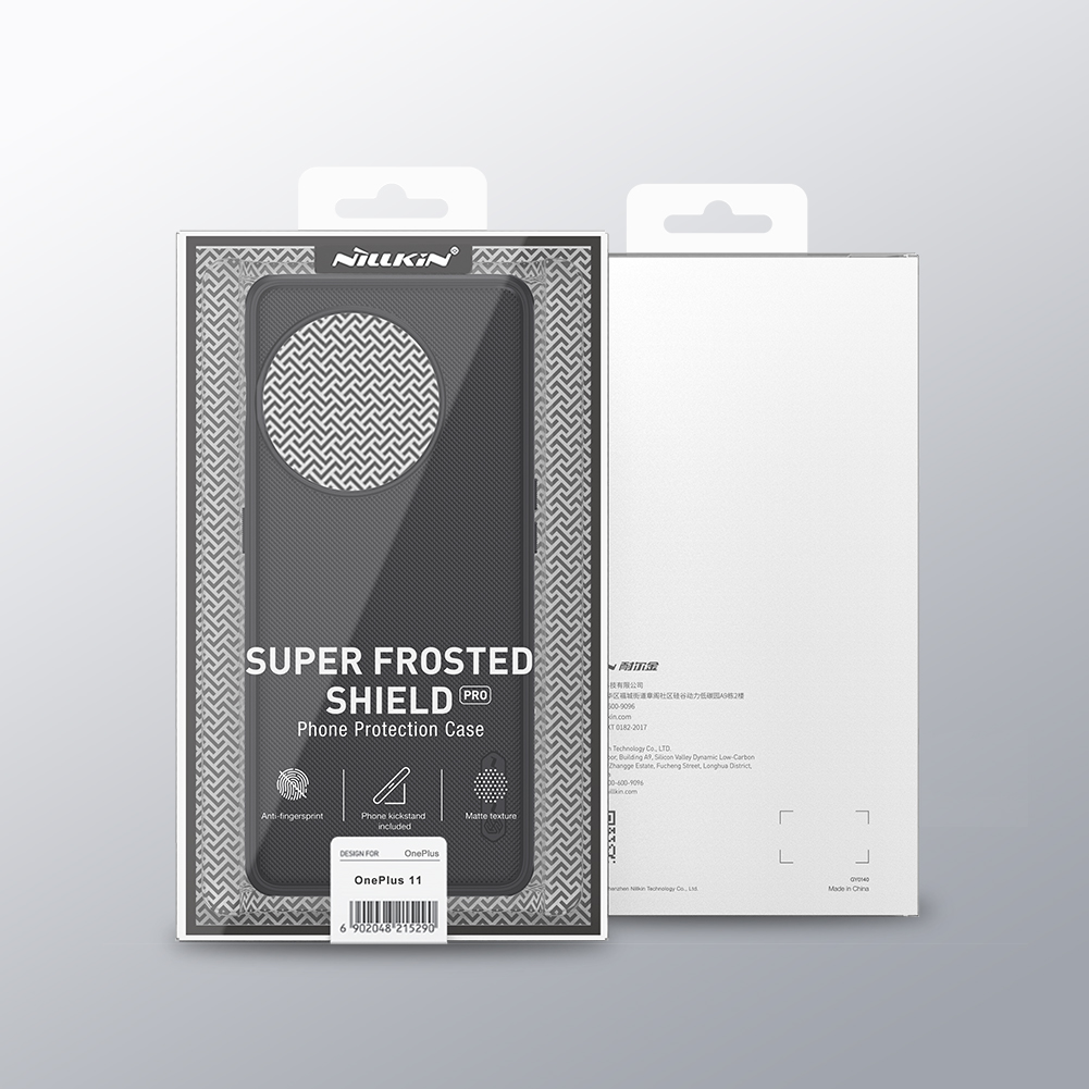 Nillkin Super Frosted PRO Zadní Kryt pro OnePlus 11 Black