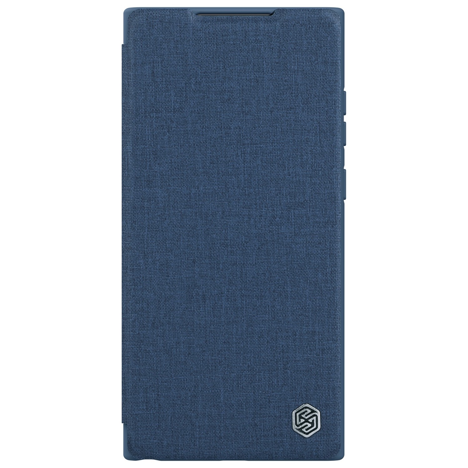 Flipové púzdro Nillkin Qin Book PRO Cloth pre Samsung Galaxy S23 Ultra, modrá