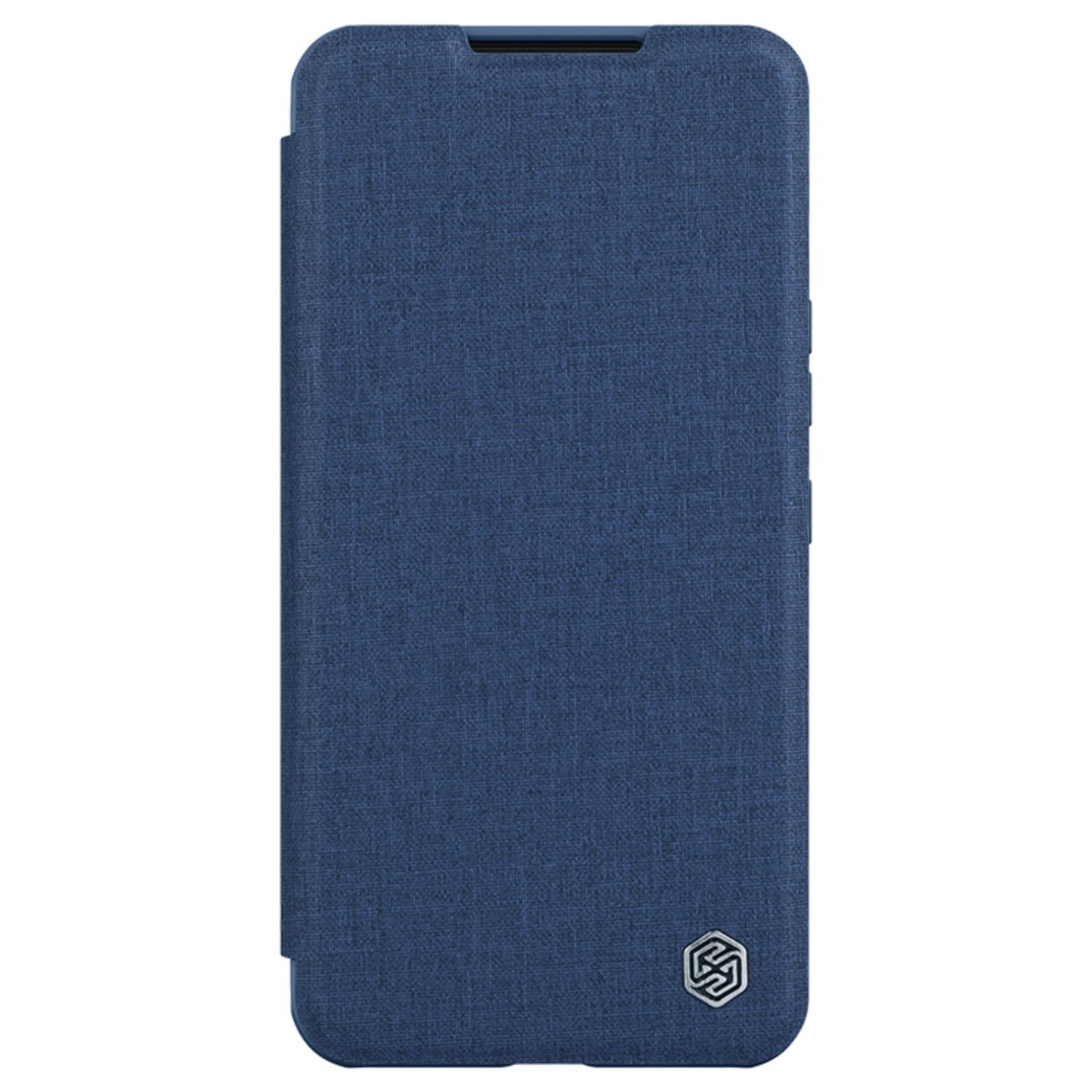 Flipové púzdro Nillkin Qin Book PRO Cloth pre Samsung Galaxy S23, modrá