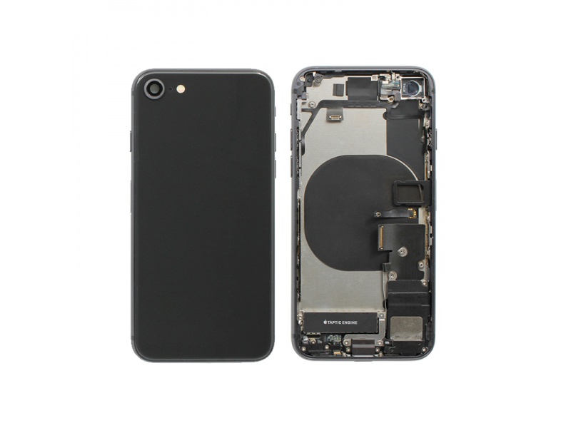 Zadný kryt batérie pre Apple iPhone SE 2020, black