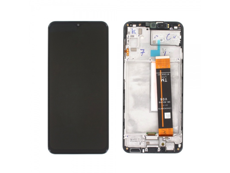 LCD + dotyk + rámček pre Samsung Galaxy M23 5G, black (Service Pack)