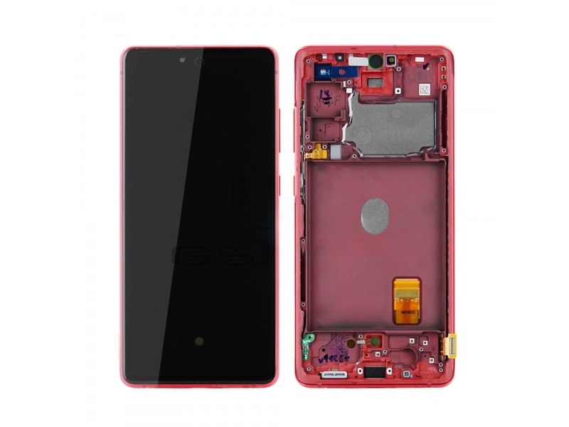 LCD + Touch for Samsung Galaxy S20 FE 4G/5G G780/G781 Cloud Red (Service Pack)