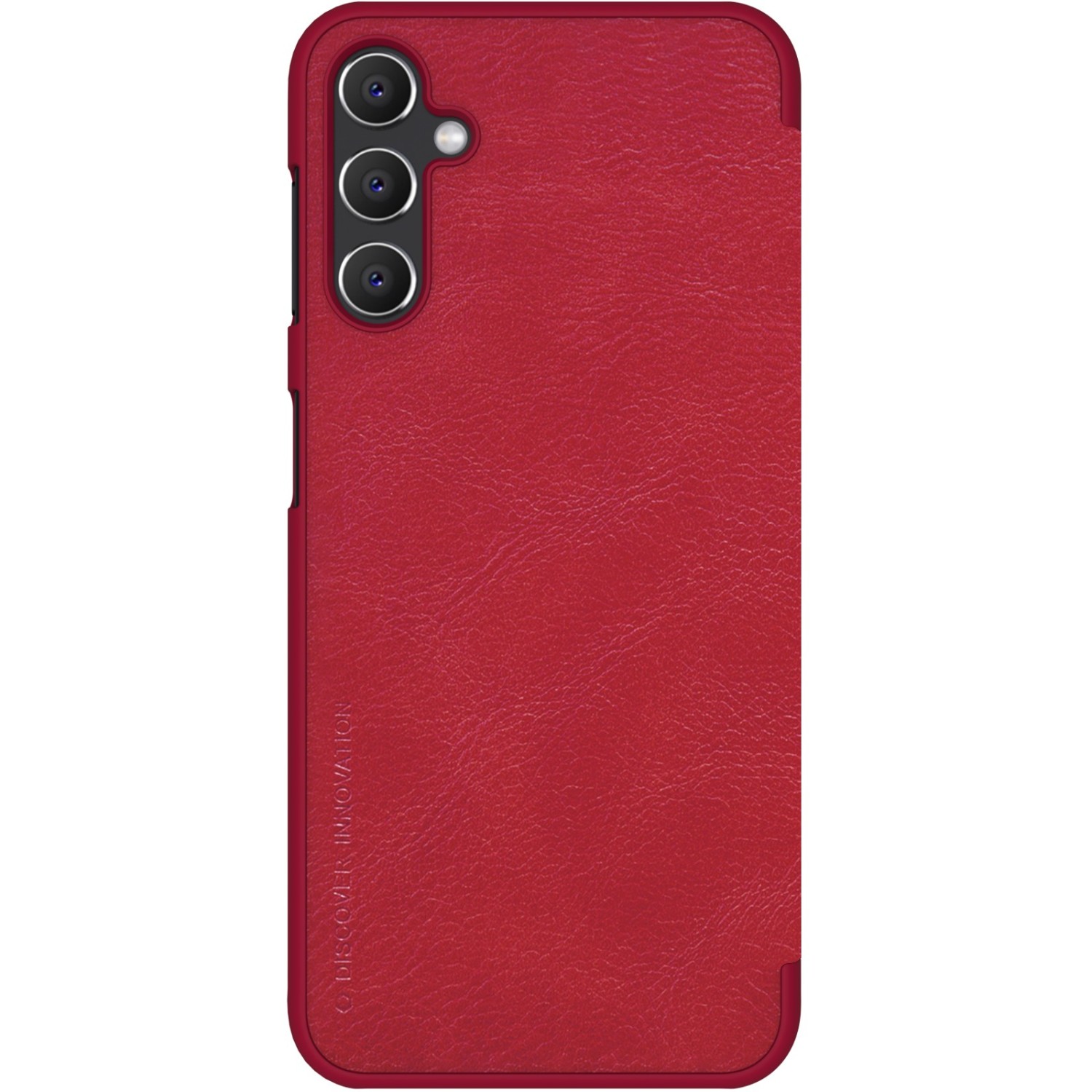 Nillkin Qin Book Pouzdro pro Samsung Galaxy A14 5G Red