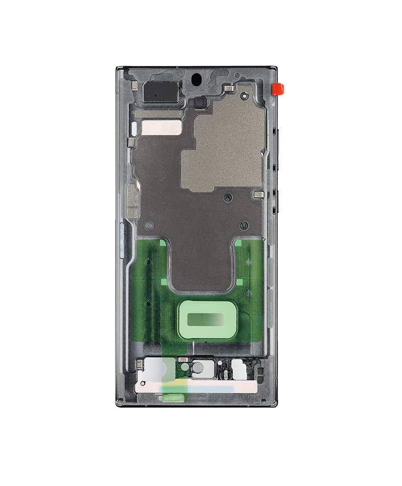 Stredový rámček pre Samsung Galaxy S23 Ultra, green (Service Pack)