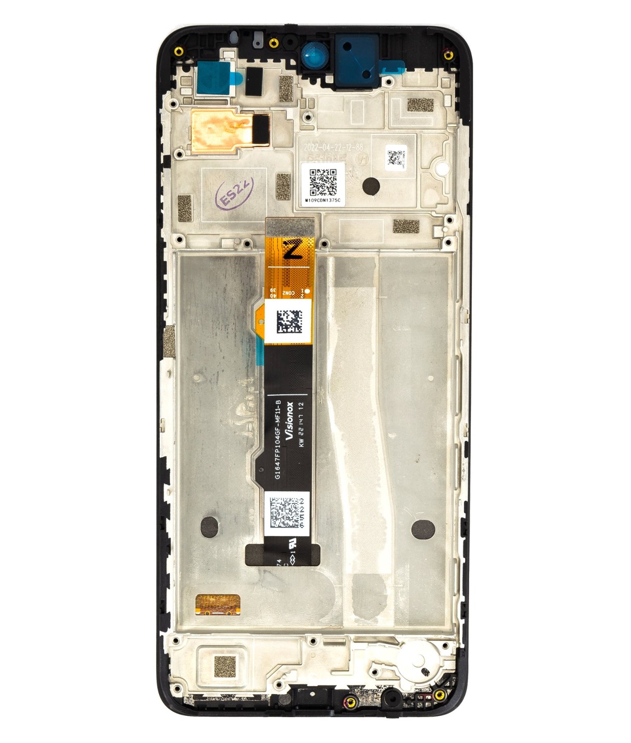 Motorola G42 LCD Display + Dotyková Deska + Přední Kryt (Service Pack)