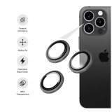 Ochranná skla čoček fotoaparátů FIXED Camera Glass pro Apple iPhone 14/14 Plus, stříbrná