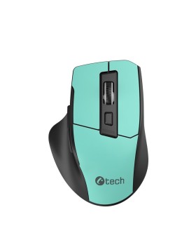 C-TECH myš Ergo WLM-05, 1600DPI, 6 tlačidiel, USB nano receiver, mint