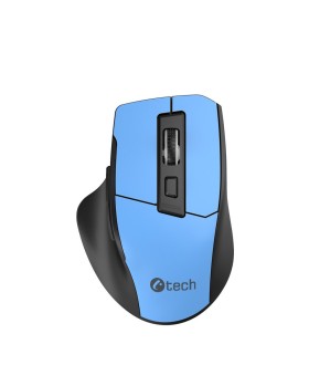 C-TECH myš Ergo WLM-05, 1600DPI, 6 tlačidiel, USB nano receiver, modrá