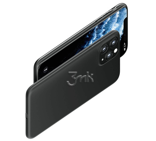Kryt ochranný 3mk Matt Case pro Redmi Note 12 Pro+, černá
